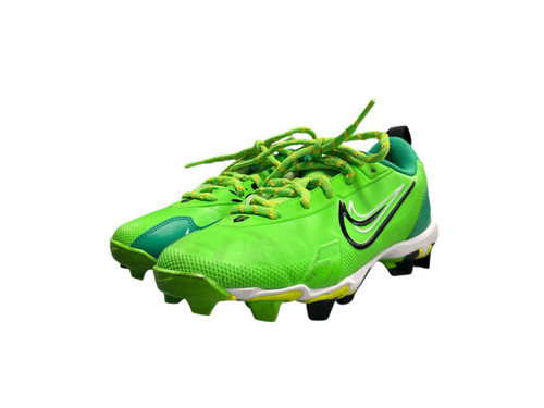 Vist Large View of Product Image Which is Used Nike FASTFLEX BB CLEATS BB/SB Cleats Green Junior 04