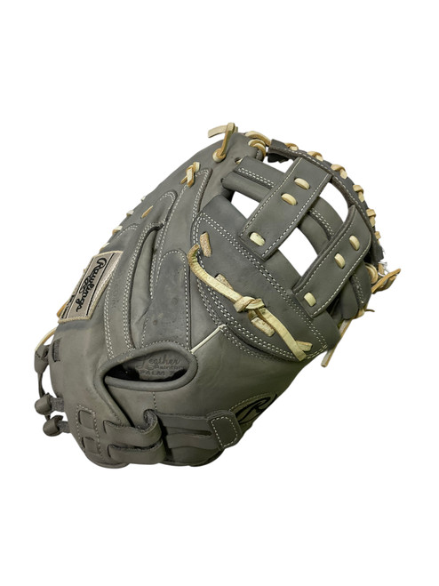 Vist Large View of Product Image Which is Used Rawlings GOLD GLOVE ELITE FP GGEFPCM33HGW BB/SB Catchers RH Throw Grey 33"