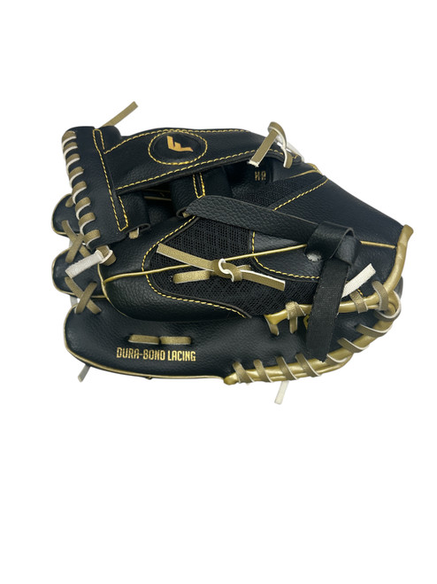 Vist Large View of Product Image Which is Used Franklin MESHTEK BB/SB Glove RH Throw Black And Gold 9 1/2"
