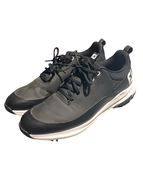 Vist Large View of Product Image Which is Used Foot Joy Mens Golf Shoes Black Senior 10