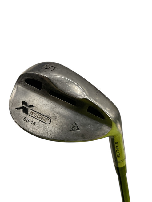 Vist Large View of Product Image Which is Used Dunlop X WEDGE Golf Wedge Mens RH 56 Degree