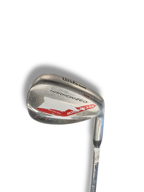 Vist Large View of Product Image Which is Used Wilson HARMONIZED Golf Wedge Mens RH 56 Degree