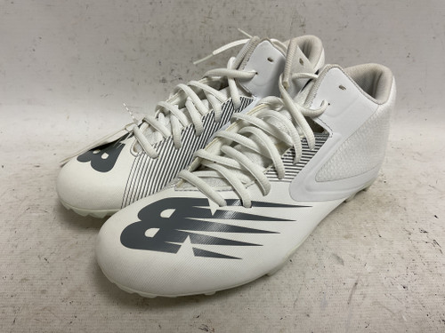 Vist Large View of Product Image Which is Used New Balance Rush WRUSHMW1 LAX Cleats Womens White Senior 8