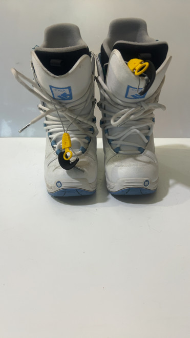 Vist Large View of Product Image Which is Used Burton CASA SR 6 Womens Snowboard Boots White Senior 6