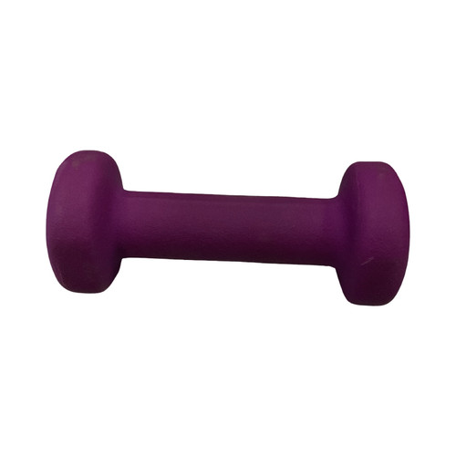 Vist Large View of Product Image Which is Used, Cap, Hex, Dumbbell, Purple, 3 lb