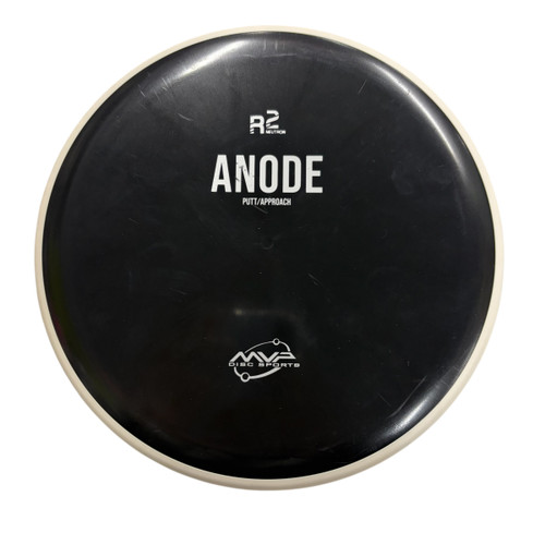 Vist Large View of Product Image Which is Used MVP ANODE R2 Disc Golf Putter Black