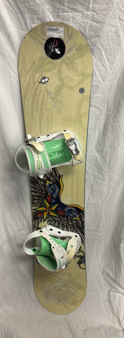 Vist Large View of Product Image Which is Used Lamar BELIEVE Girls Board/Binding White 130 cm