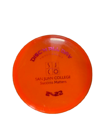 Vist Large View of Product Image Which is Used Westside WESTSIDE ANVIL SAN JUAN COLLEGE Disc Golf Putter Orange