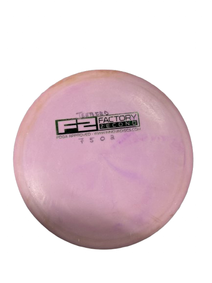 Vist Large View of Product Image Which is Used Innova F2 TEEBIRD Disc Golf Mid Range Purple