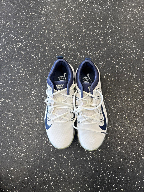 Vist Large View of Product Image Which is Used Nike LAX Cleats Mens White Senior 8.5