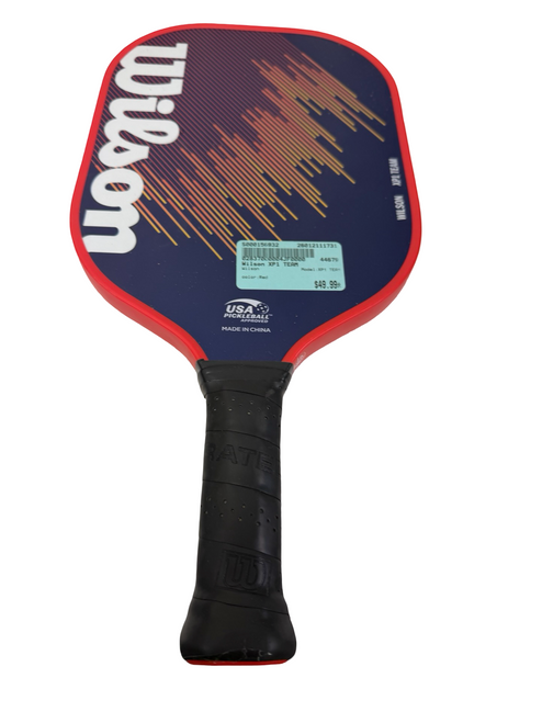 Vist Large View of Product Image Which is Used Wilson XP1 TEAM Pickleball Paddle Red - Like New