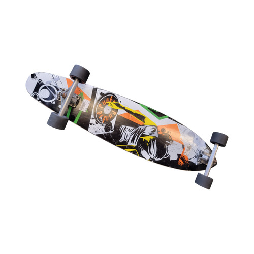 Vist Large View of Product Image Which is Used Yocaher LONGBOARD Longboard Black Long