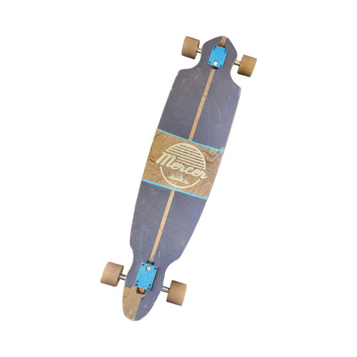 Vist Large View of Product Image Which is Used MERCER MYSTIC WOLF BOARD Longboard Brown Long