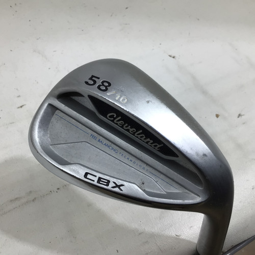 Vist Large View of Product Image Which is Used Cleveland CBX 2 54.12 54 DEG WEDGE Golf Wedge Mens RH 58 Degree