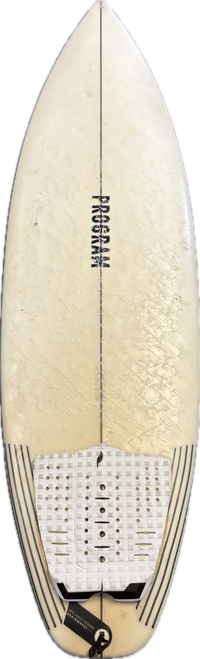 Vist Large View of Product Image Which is Used 3 FIN Surfboard White 6Ft 1In