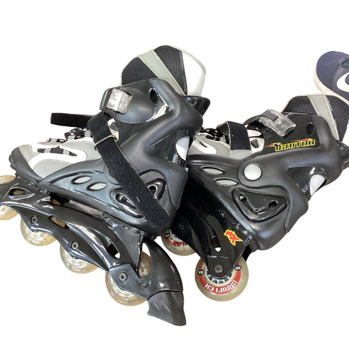 Vist Large View of Product Image Which is Used VFX IGNITOR Senior Aggressive Skates Black Senior 8