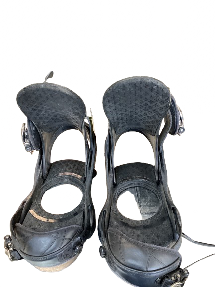 Vist Large View of Product Image Which is Used Burton Womens Binding Only Black MD