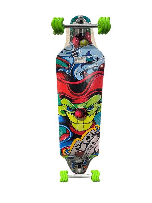 Vist Large View of Product Image Which is Used DROP THROUGH LONGBOARD Longboard Purple Long