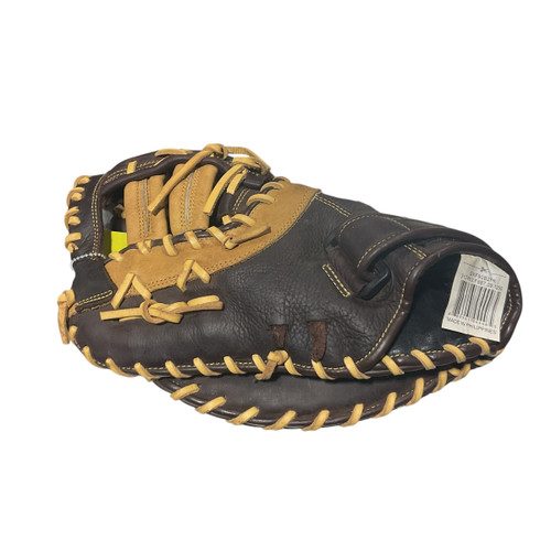 Vist Large View of Product Image Which is Used Mizuno 1ST BASE GLOVE BB/SB First Base LH Throw Brown 12 1/2"