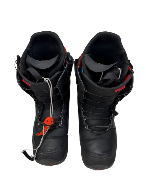 Vist Large View of Product Image Which is Used Burton DRIVER-X Mens Snowboard Boots Black Size 10.5