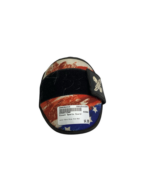 Vist Large View of Product Image Which is Used BB/SB Elbow Protector Navy Blue And Red