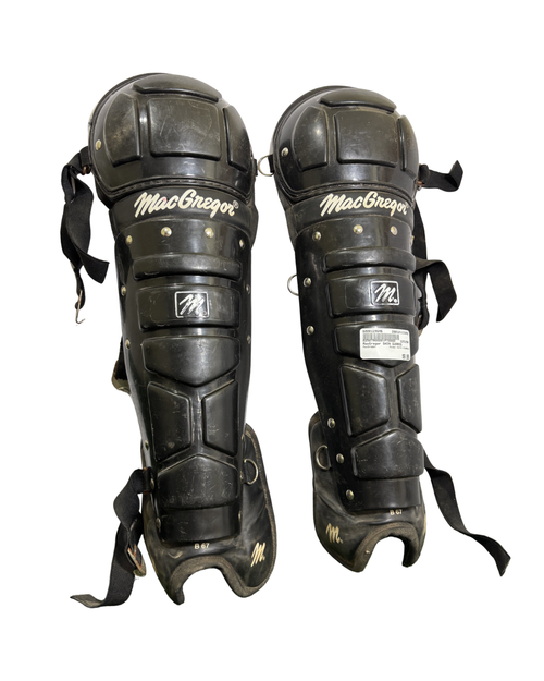 Vist Large View of Product Image Which is Used MacGregor SHIN GUARDS Umpire Leg Guards