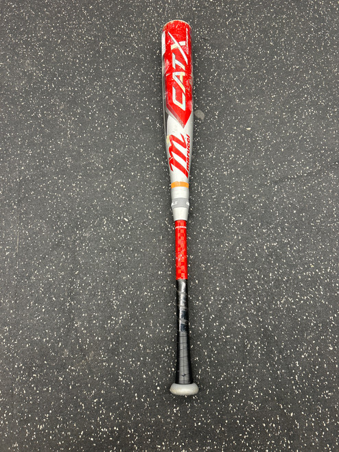 Vist Large View of Product Image Which is Used Marucci CAT X COMPOSITE BB/SB High School -3 Bat 30"