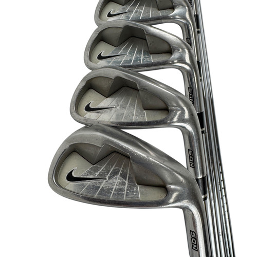 Vist Large View of Product Image Which is Used Nike NDS Men's RH Iron Set 3I-PW Uniflex Steel Shaft