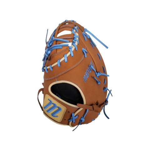 Vist Large View of Product Image Which is Used Marucci OXBOW SERIES LH Throw First Base Mitt Brown 12 3/4"