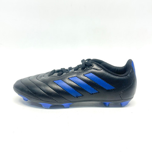 Vist Large View of Product Image Which is Used Adidas Soccer Cleats Black And Navy Blue Junior 03