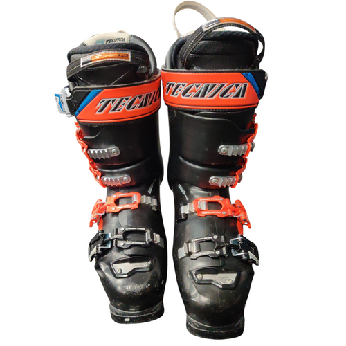 Vist Large View of Product Image Which is Used Tecnica R 9.8 130 Mens Down Hill Ski Boot Black 255 MP