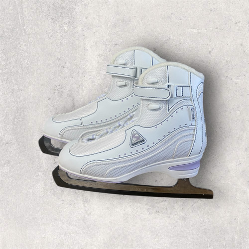 Vist Large View of Product Image Which is Used Jackson SOFTEC - 6 Womens Softboot Skate White Senior 6