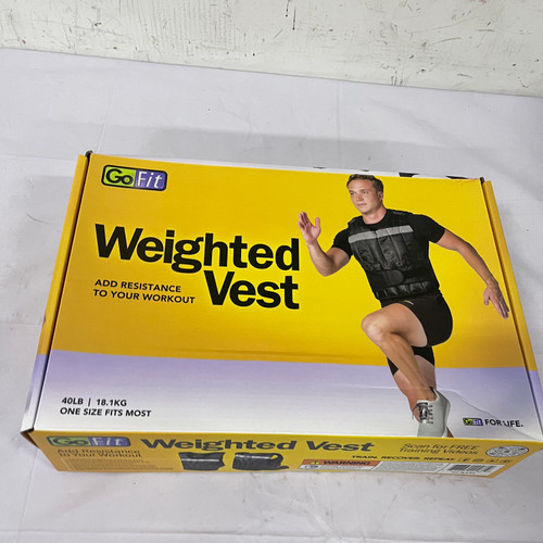 Vist Large View of Product Image Which is New Weighted Vest 40 lbs