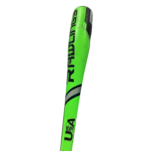 Vist Large View of Product Image Which is Used Rawlings THREAT BB/SB USA 2 5/8 Bat 27"