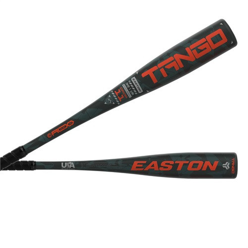 Vist Large View of Product Image Which is It’s time to tango with the Easton Tango Youth USA Baseball bat! This 1-piece alloy baseball bat features a one-piece balanced design with a concave end cap. This is to ensure structural stability and a clean feel of hitting a ball off the barrel. Additionally, its ALX100 durable alloy construction provides a lightweight feel, leading to an increased performance and hitting experience. To enhance comfortability in your hands, the Tango is wound up with a perforated 1.8mm flex grip, eliminating vibration on mishits on the diamond. This bat is approved for USA Baseball. Shop your Easton Tango Youth USA Baseball bat today!