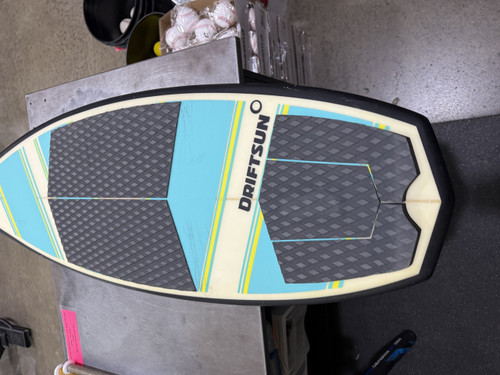 Vist Large View of Product Image Which is Used DRIFTSUN Surfboard Carolina Blue 5Ft