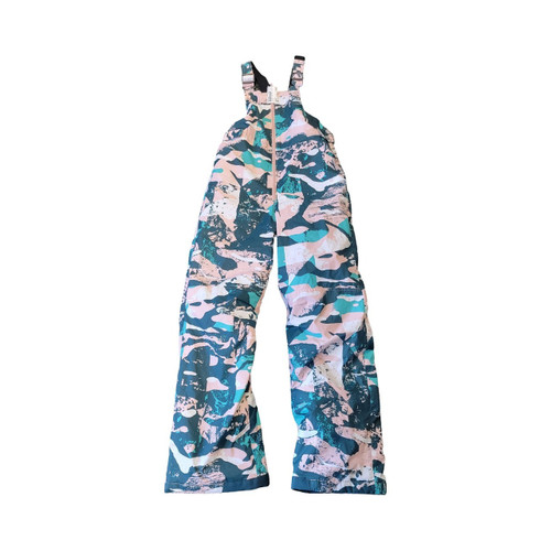 Vist Large View of Product Image Which is Used Columbia Snow Bibs Y Teal LG