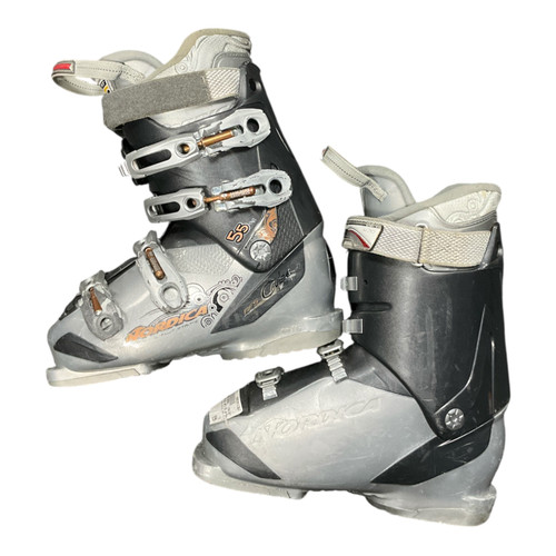 Vist Large View of Product Image Which is Used Nordica F9.2W Womens DH Ski Boot Grey 245 MP - M06.5 - W07.5