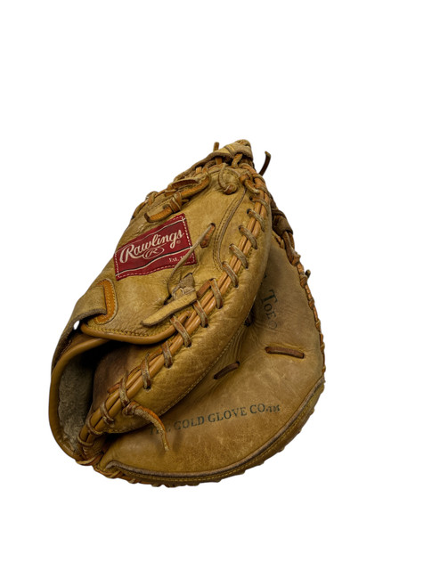 Vist Large View of Product Image Which is Used Rawlings RCM33 RHT MITT BB/SB Catchers RH Throw Brown 33"