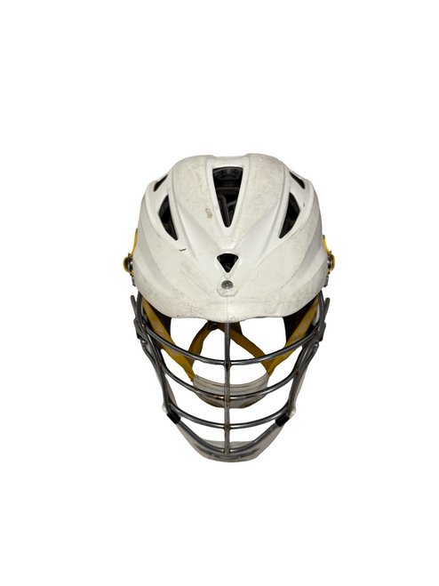 Vist Large View of Product Image Which is Used Cascade PRO 7 Lacrosse Helmet White One Size
