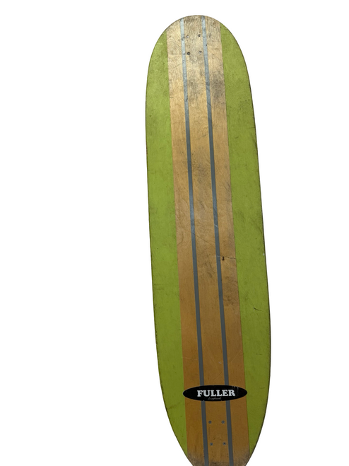 Vist Large View of Product Image Which is Used FULLER 60" Longboard Complete Skateboard w/ Free Fall Trucks
