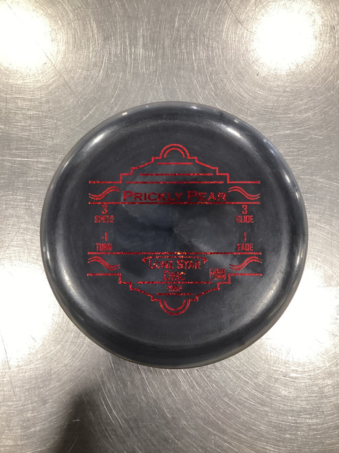 Vist Large View of Product Image Which is Used Lone Star Disc PRICKLY PEAR Disc Golf Putter Grey