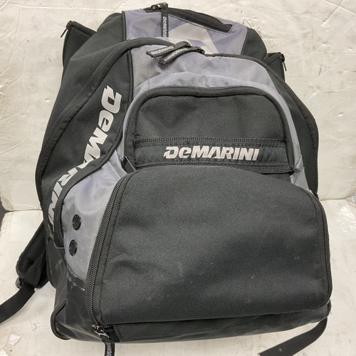 Vist Large View of Product Image Which is Used Demarini Voodoo Paradox WTD9101BL BB/SB Player Backpack Black And Grey