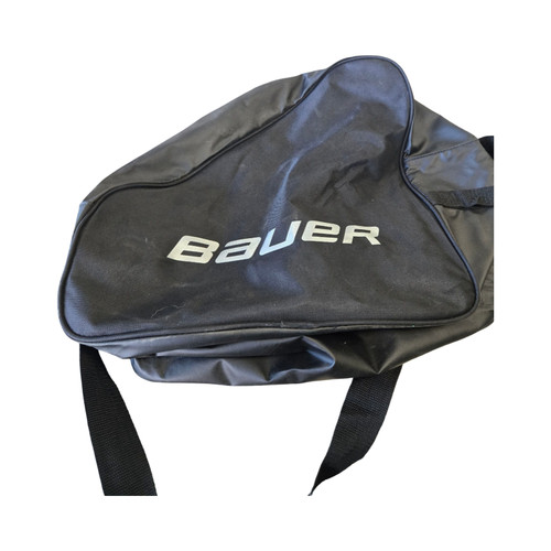 Vist Large View of Product Image Which is Used Bauer SKATE BAG Sr Hockey Carry Black