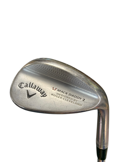 Vist Large View of Product Image Which is Used Callaway MACK DADDY 2 Golf Wedge Mens RH 58 Degree