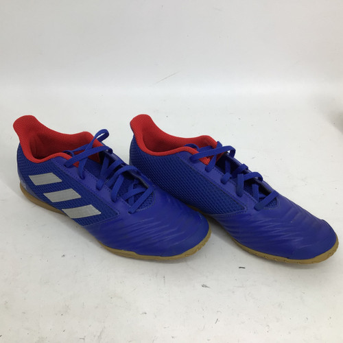 Vist Large View of Product Image Which is Used Adidas PREDATOR 19.4 SALA SR 8.0 INDOOR SHOE Soccer Indoor Shoes Royal Blue Senior 8