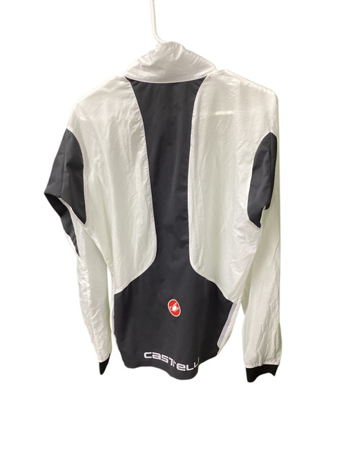 Vist Large View of Product Image Which is Used Castelli Adult Cycling Jacket White XL