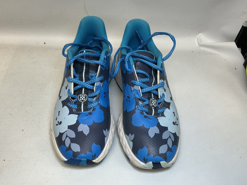 Vist Large View of Product Image Which is Used Womens Golf Shoes Royal Blue Senior 5.5