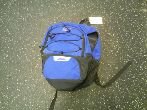 Vist Large View of Product Image Which is Used Soccer Player Duffel Bag Royal Blue