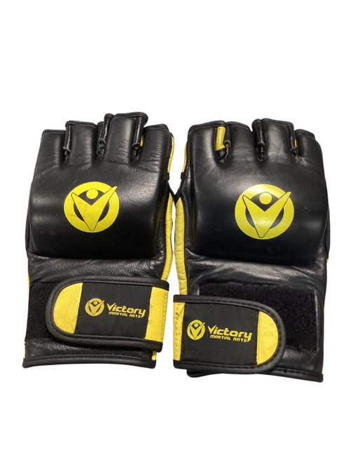 Vist Large View of Product Image Which is Used Martial Arts Hand Pads Yellow MD